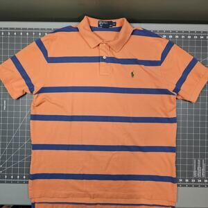 Polo Ralph Lauren Shirt XL Striped Academia Performance Golf Preppy Ivy League